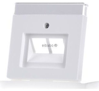 Белая матовая заглушка для распределительной коробки UAE, односторонняя, 1803-02-884