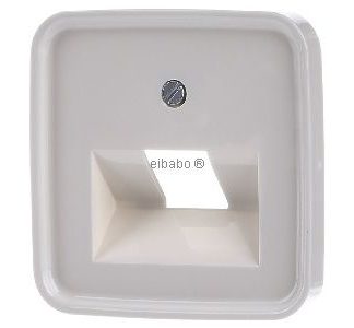 Белая крышка для розетки ОАЭ, одноместная - элемент управления ОАЭ/IAE (ISDN) 1803-212