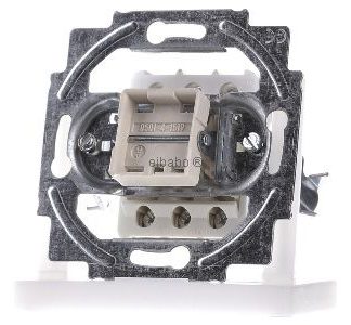 Вставка для 3-полюсного выключателя - 3-полюсный встраиваемый выключатель синего цвета 2000/3 US