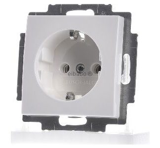 Вставка для розетки Schuko альпийского цвета - электрическая розетка 20 EUCR-914