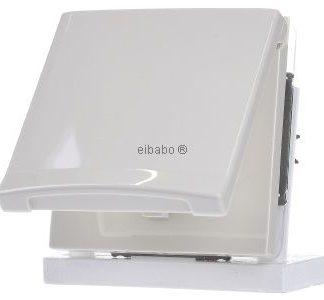 Вставка розетки Schuko IP44 белая - Розетка электрическая 20 ЭУГК-32-101