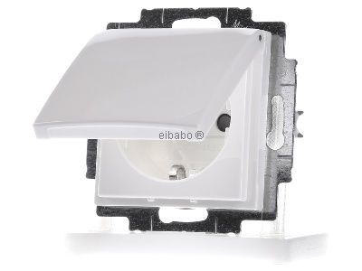 Вставка для розетки Schuko альпийского цвета - Электрическая розетка 20 EUKB-914