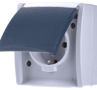 Розетка Schuko с табличкой с названием - Электрическая розетка 20 EWN-53