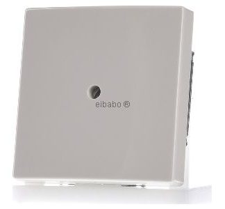 Глухой белый центральный диск с кольцом-держателем - Крышка в обложке 2138-32