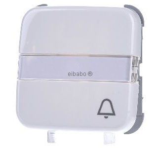 Символ белого колокольчика Alpine rocker с полем описания 2506 N/KI-214
