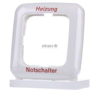 Рама 1x альпийский белый (аварийный обогрев) - Рама 1x белый 2511 JH-214