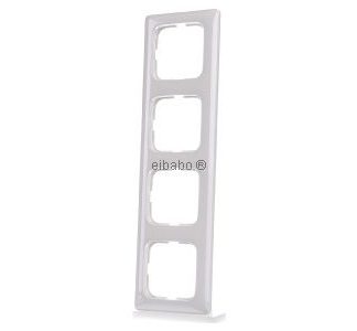 Четырехсекционная белая альпийская рама для накладки на плинтус. - Четырехсекционная белая рама 2514-214K-102