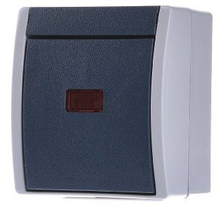 Настенный управляющий переключатель - переключатель переменного тока, 3-позиционный 2601/6 SKW-53