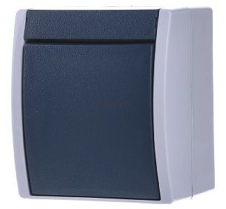 Нормально разомкнутая кнопка, поверхностный монтаж - одноконтактная кнопка (NO) Голубой 2621 W-53