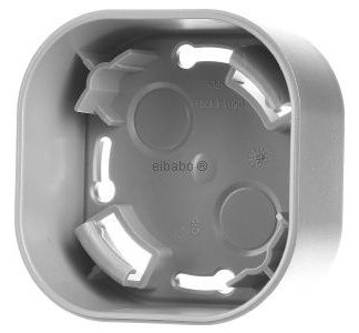 Корпус точки доступа, серебристый алюминий, для датчика присутствия KNX - корпус для поверхностного монтажа KNX 6131/29-183