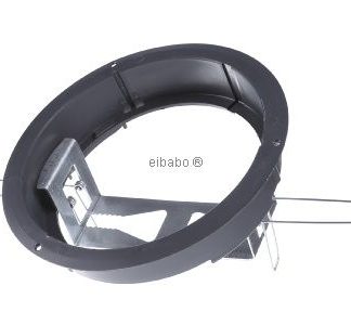 Монтажное кольцо в нише в стене - Серая рама 8229/2