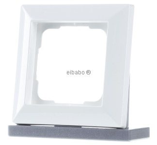 Рамка для обложки формата 55x55, глянцевая, цвет RAL 9010 - 1 шт., белый цвет, артикул 7190045001.