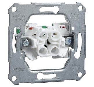 Выключатель UP, 2-контактный, 10 А, с вставными клеммами - Встраиваемый 2-полюсный выключатель 111200