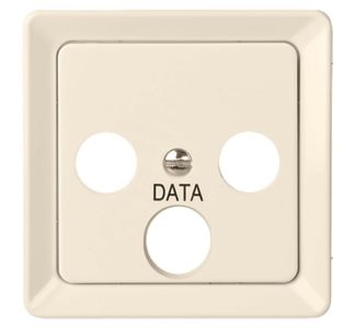 Центральная пластина SAT с 3 отверстиями, чисто белого цвета - Центральная крышка 206074