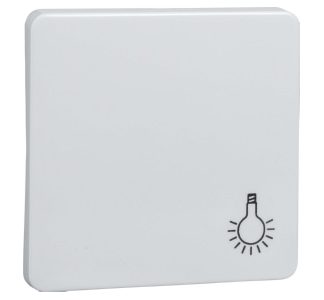 Накладка на переключатель/кнопку Rocker Pure White, белая, артикул 213114.