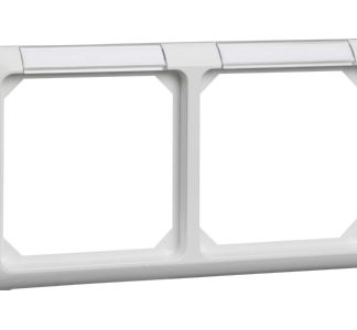 Двойная рамка, чисто белый цвет - Двойная рамка, белый цвет 224214