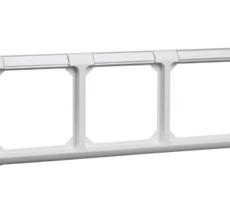 Тройная рамка, чисто белый цвет - 3-белая рамка, белый 224314