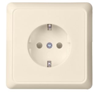 Розетка жемчужно-белого цвета - Розетка, 1 шт. 245200