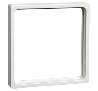 Рамка-адаптер, чисто белая, 50x50 мм - Рамка одностворчатая, белая, 363084