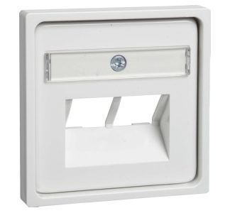 Центральная крышка разъема RWS для ОАЭ 2xRJ45, w.SF - Центральная крышка разъема ОАЭ / ОАЭ (ISDN) 366514