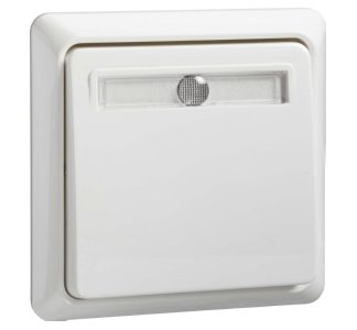 Подсвечиваемая кнопка, вставной клеммный блок 10A rws - Кнопка, 1 переключающий контакт, белый 502124