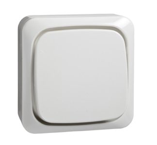 Кнопка AP rw 16A - 1 нормально разомкнутый контакт (НО), белый 562104