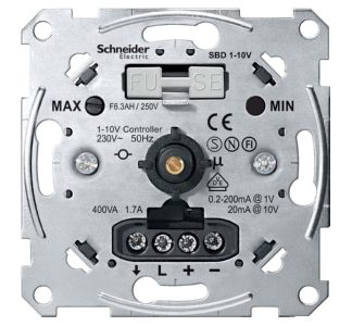 Электропотенциометр 1-10 В постоянного тока, макс. 200 мА - Встраиваемый диммер 400 ВА ELG174411