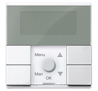 Электронный таймер-переключатель белого цвета JOY ELG175314