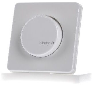 Передняя панель диммера с ручкой, чисто белый цвет - Белая крышка диммера ELG227014