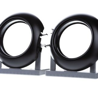 Торцевая рамка черная - Двойная рамка черная WDE011422