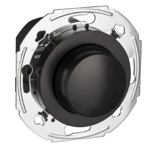 Универсальный поворотный диммер для светодиодных выключателей - встраиваемый диммер 4...400ВА WDE011627