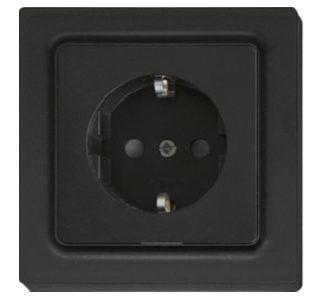 Розетка Schuko с верхней частью ant/matt - Розетка (DSS55E-am)