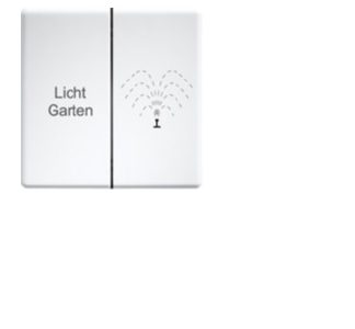 Двойная подставка для беспроводной кнопки 60x60 мм, швейцарская разработка DW-FT4CH