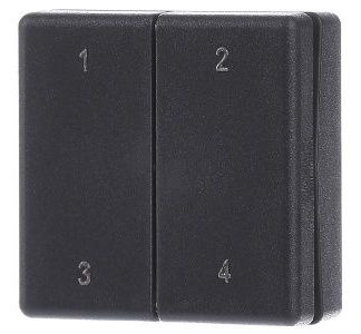 Беспроводной миниатюрный ручной передатчик антрацитового цвета FMH4S-an