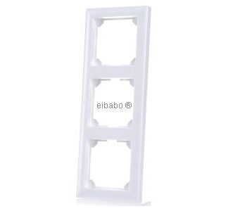 Тройная оправа чисто белого цвета - 5-кратная белая оправа R3-rw