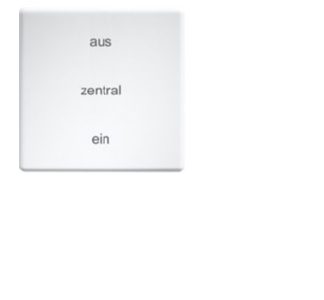 Беспроводной кнопочный переключатель-качель 60x60 мм, швейцарский дизайн W-FT4CH