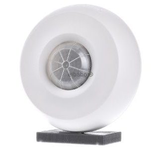 Потолочный датчик присутствия, белый, встраиваемый, 360 градусов, радиус действия около 8 м, PD 360/8 BASIC