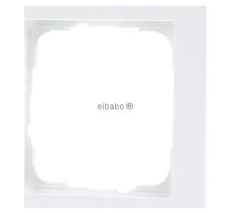 Неразрушимая рамка для крышки, односторонняя, чисто белый цвет 021122