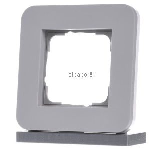 Цельная рамка для крышки серого/чисто белого цвета - Цельная рамка для крышки серого цвета 0211412