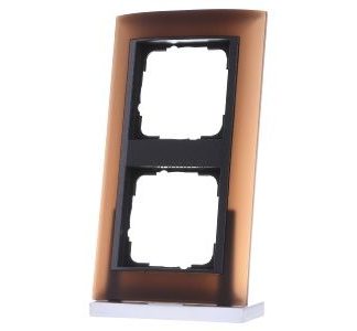 Двойная непрозрачная маскирующая рамка dbr - Двойная коричневая рамка 021213