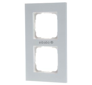 Двойная алюминиевая рама. Чисто белый (лакированный) - Двойная белая рама 0212403