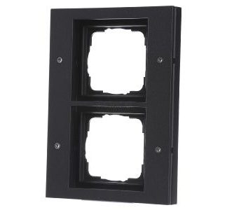 Рамка с двойным покрытием TX44 - Рамка 2-створчатая, антрацитового цвета 021267