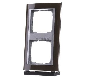 Рамка 2x прозрачно-коричневая - Рамка 2x коричневая 0212766