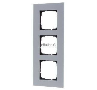 Трехсекционная алюминиевая рама, серая (окрашенная) - Тройная серая рама 0213405