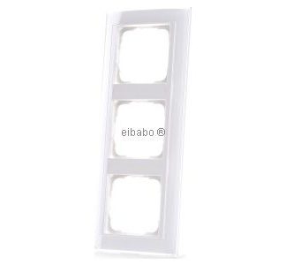 3 прозрачные белые рамки - 3-складная белая рамка 0213723