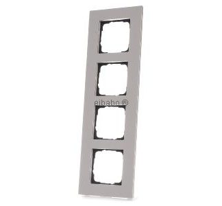 4x светло-серые рамки - 4-складные рамки 0214220