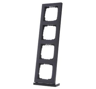 Рамка для крышки E2 с 4 сгибами - 4-складная рамка антрацитового цвета 021423