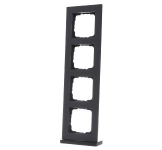 Рамка для светильника 4x ant - Рамка 4-секционная антрацитовая 0214235