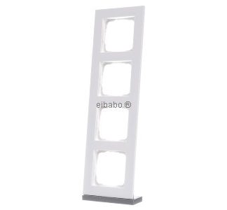 4-секционная белая рама 0214295
