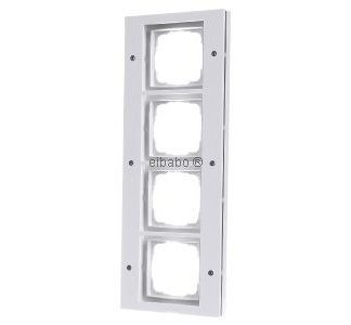 4-секционная маскирующая рамка, чисто белый цвет TX44 - Рамка 4-створчатая белая 021466